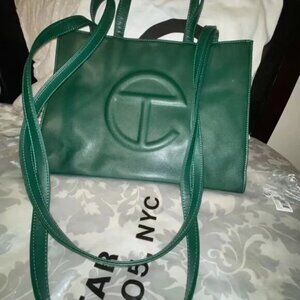 Telfar Medium Green Shopping Bag